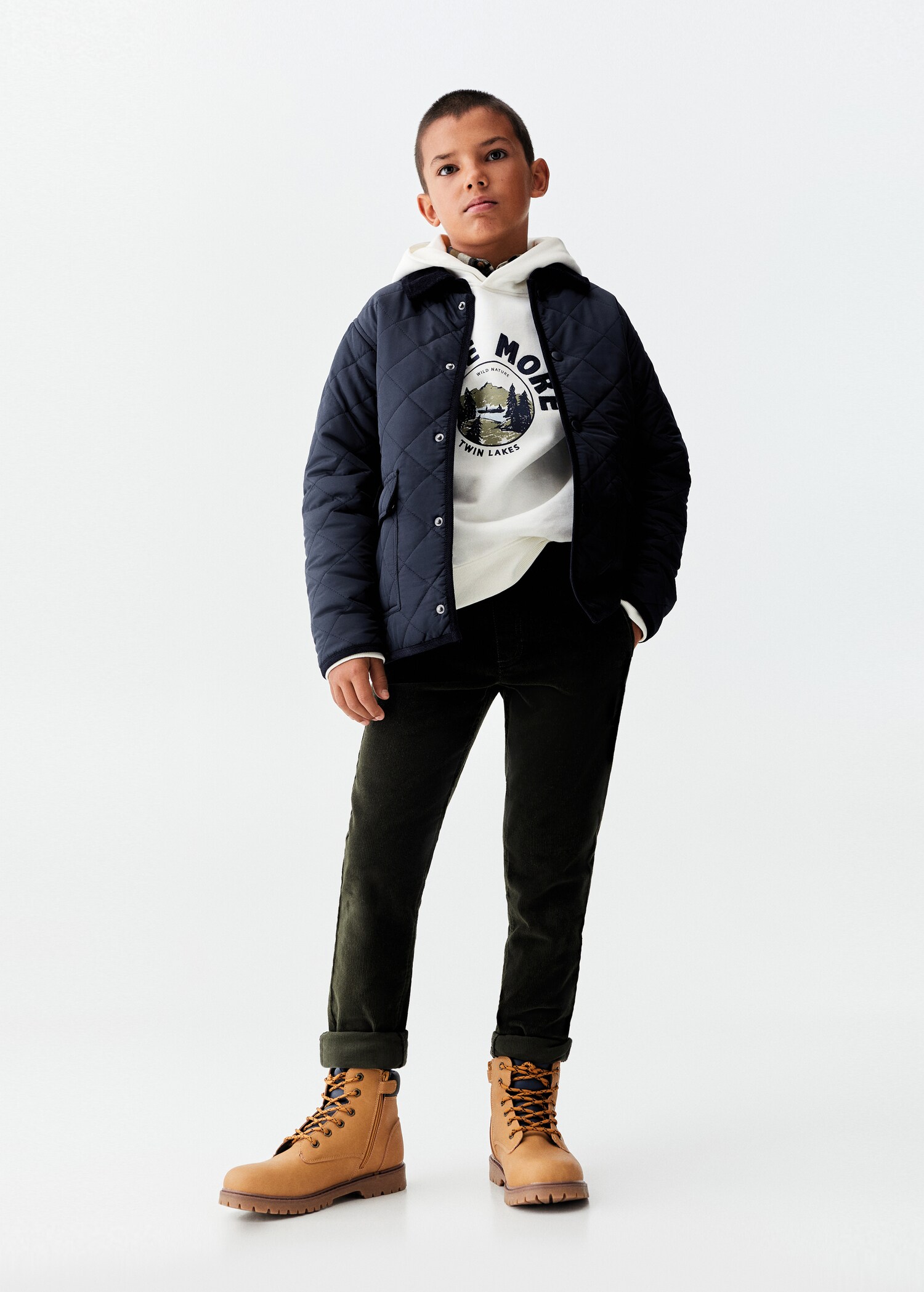 Chaqueta acolchada - Plano general