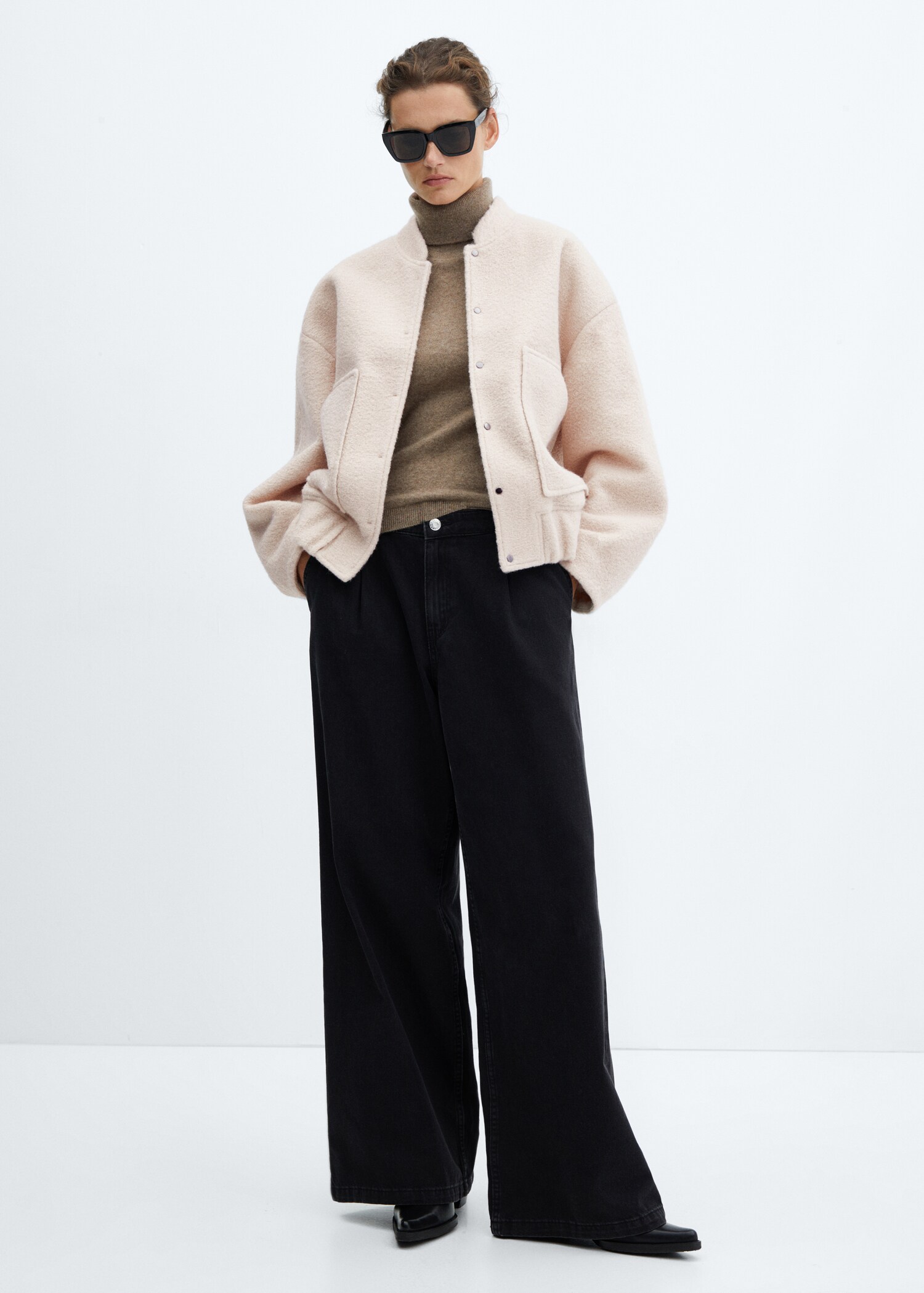 Veste bomber oversize - Plan général