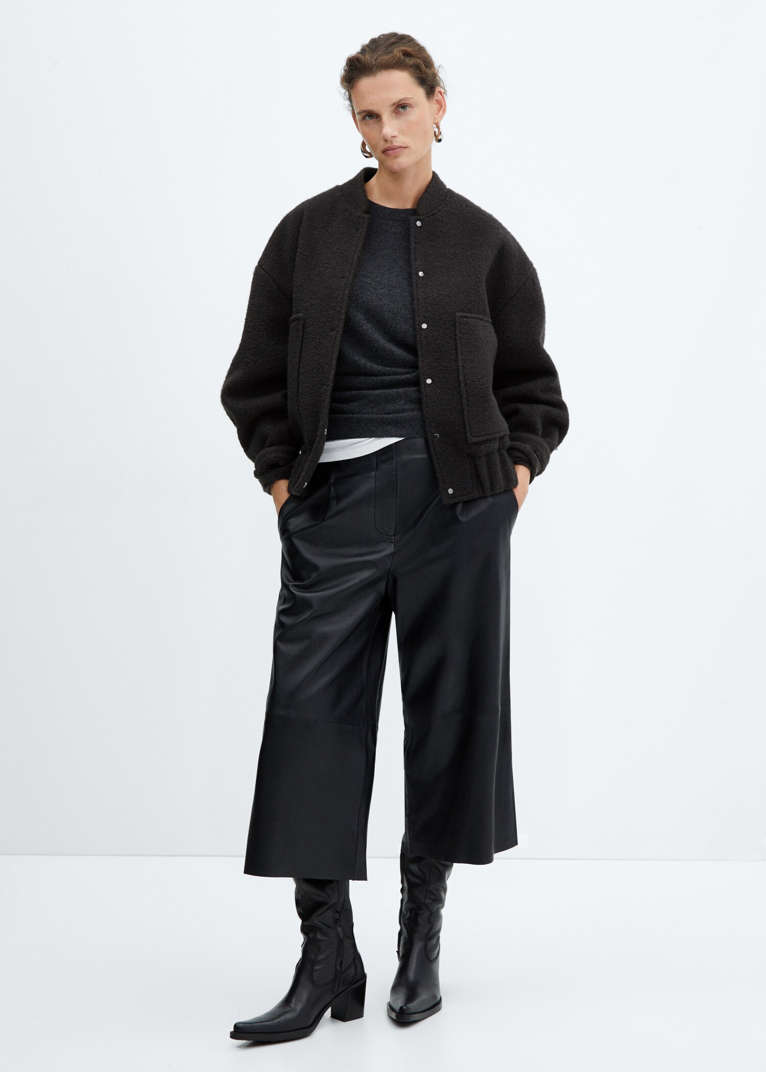 Veste bomber oversize - Plan général