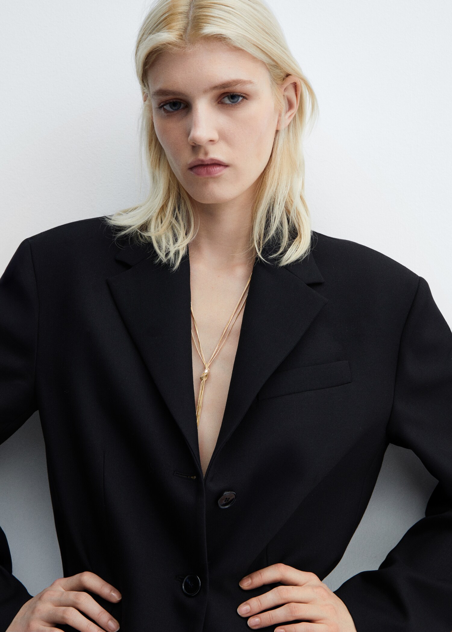 Collier chaînes nœud - Plan général