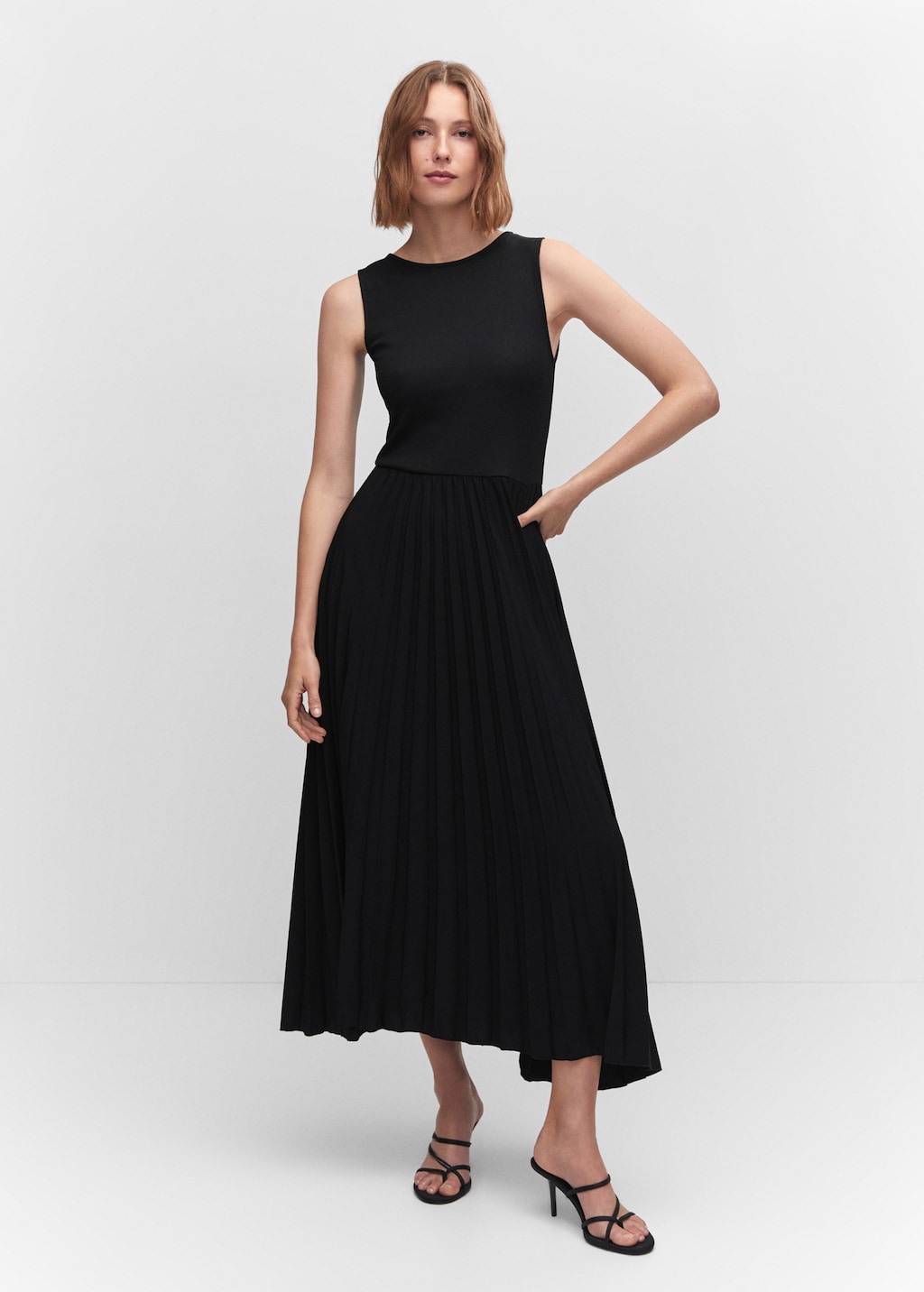 Robe jupe plissée mango hotsell