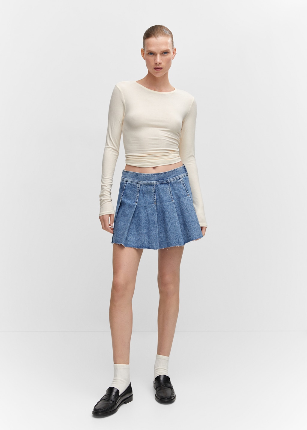 Jupe plissée mango hotsell