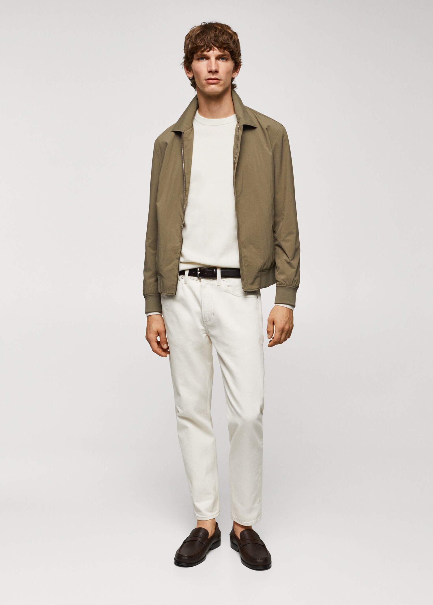 Lightweight technical-fabric jacket - General plane