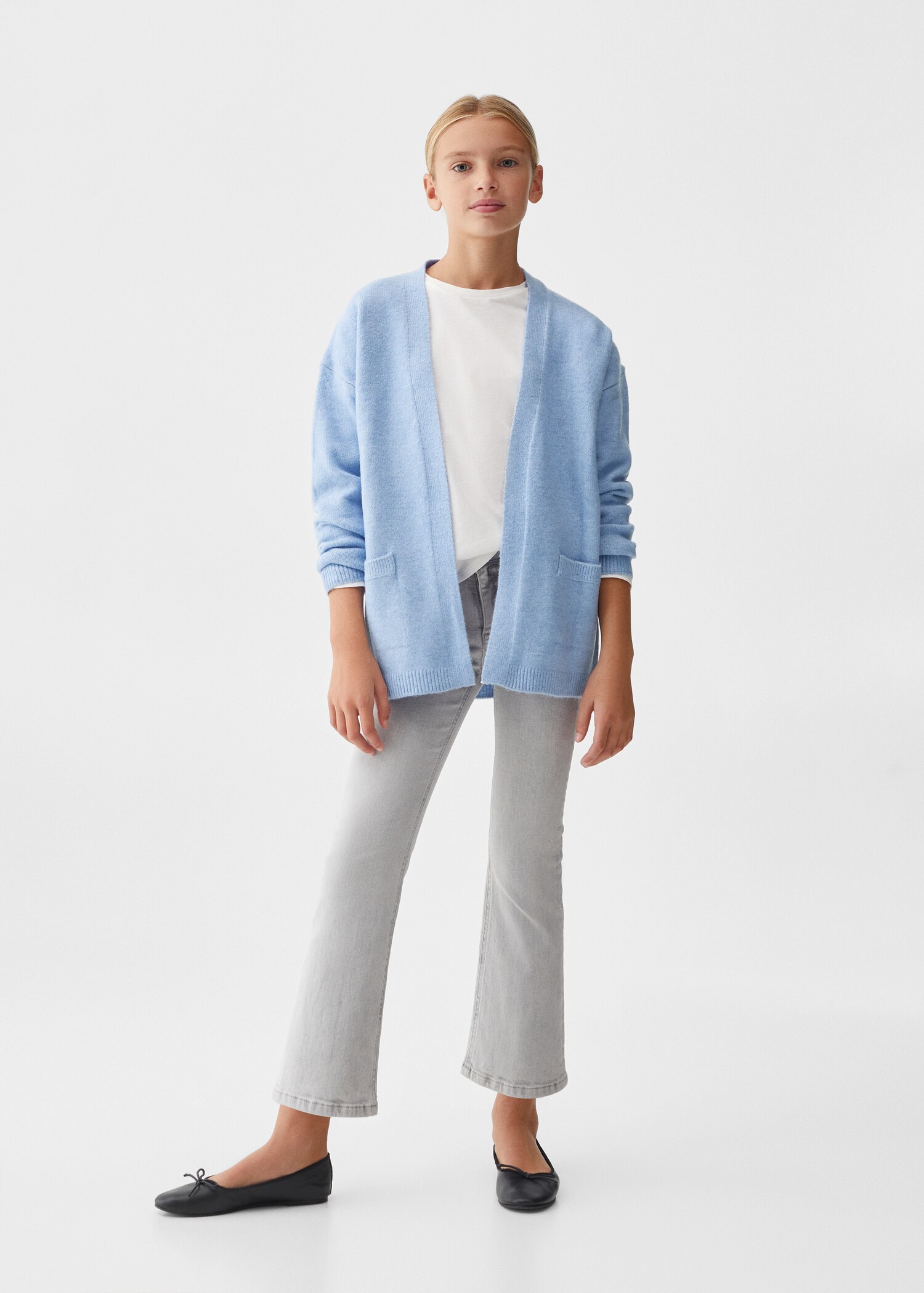 Cardigan lungo maglia - Piano generale
