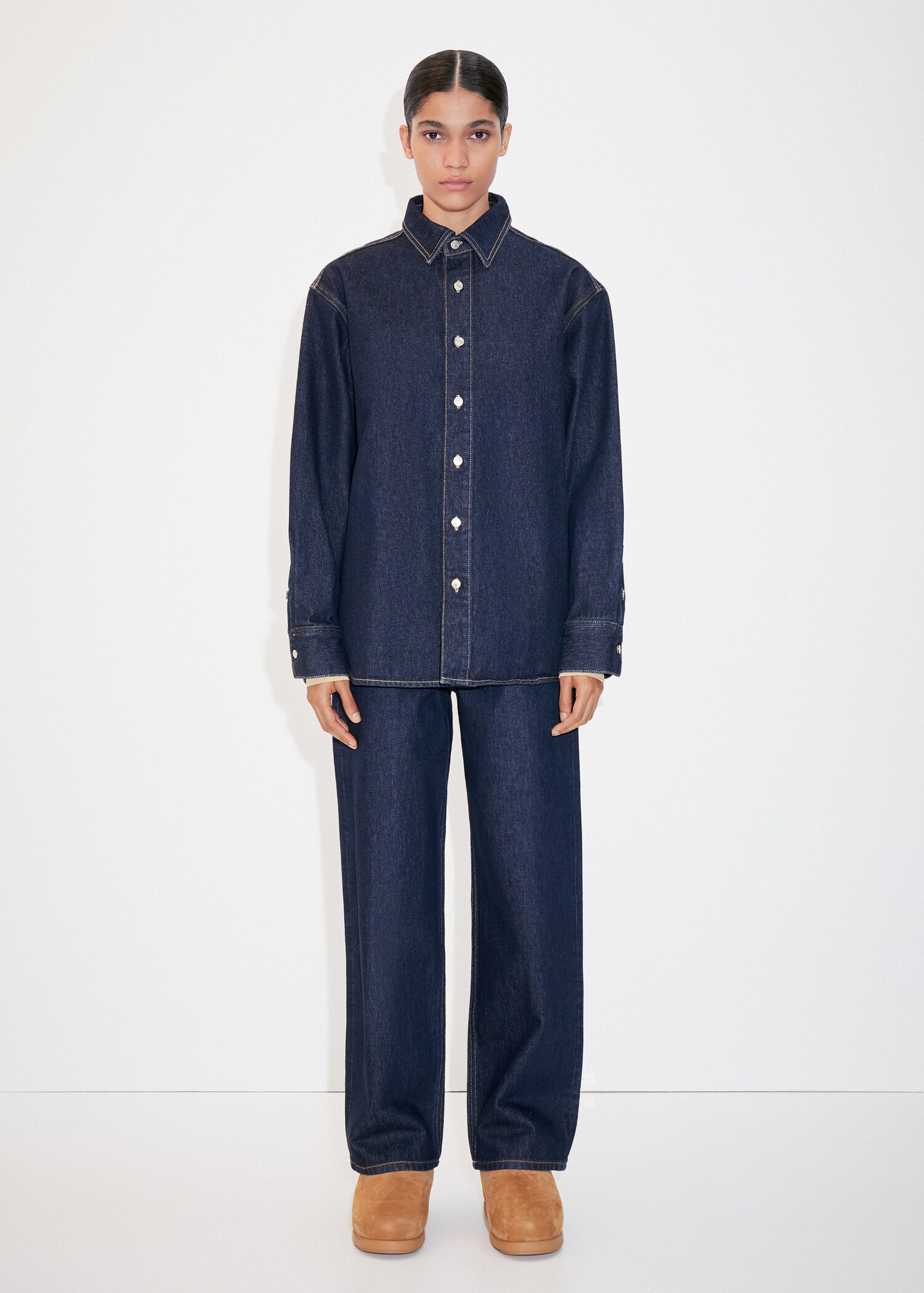 Surchemise oversize denim  - Plan général
