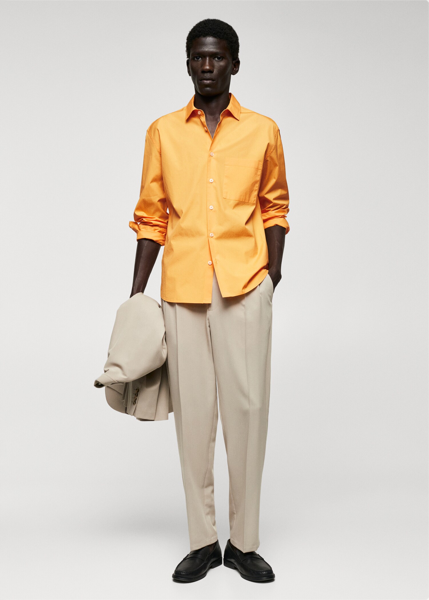 Camicia 100% cotone tasca - Piano generale