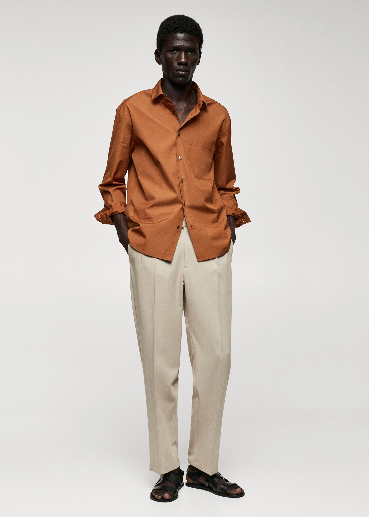 Camicia 100% cotone tasca - Piano generale