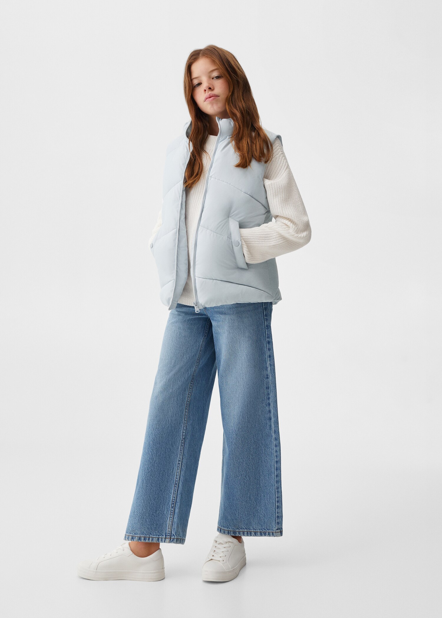 Quilted gilet - General plane