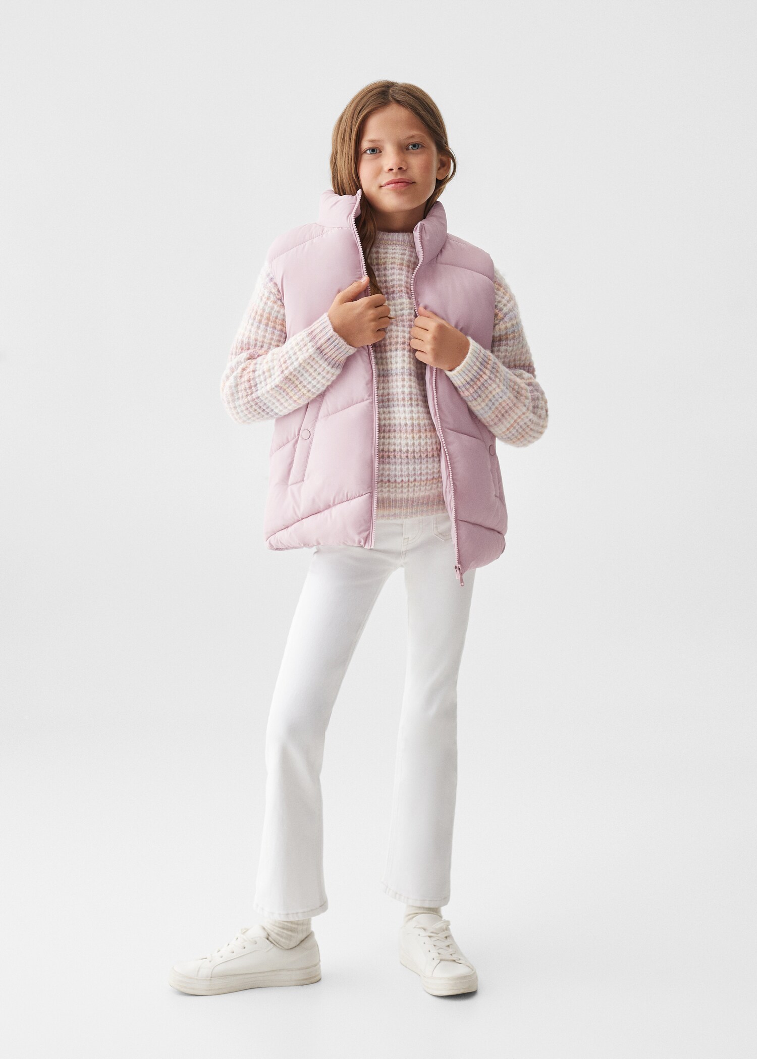 Quilted gilet - General plane