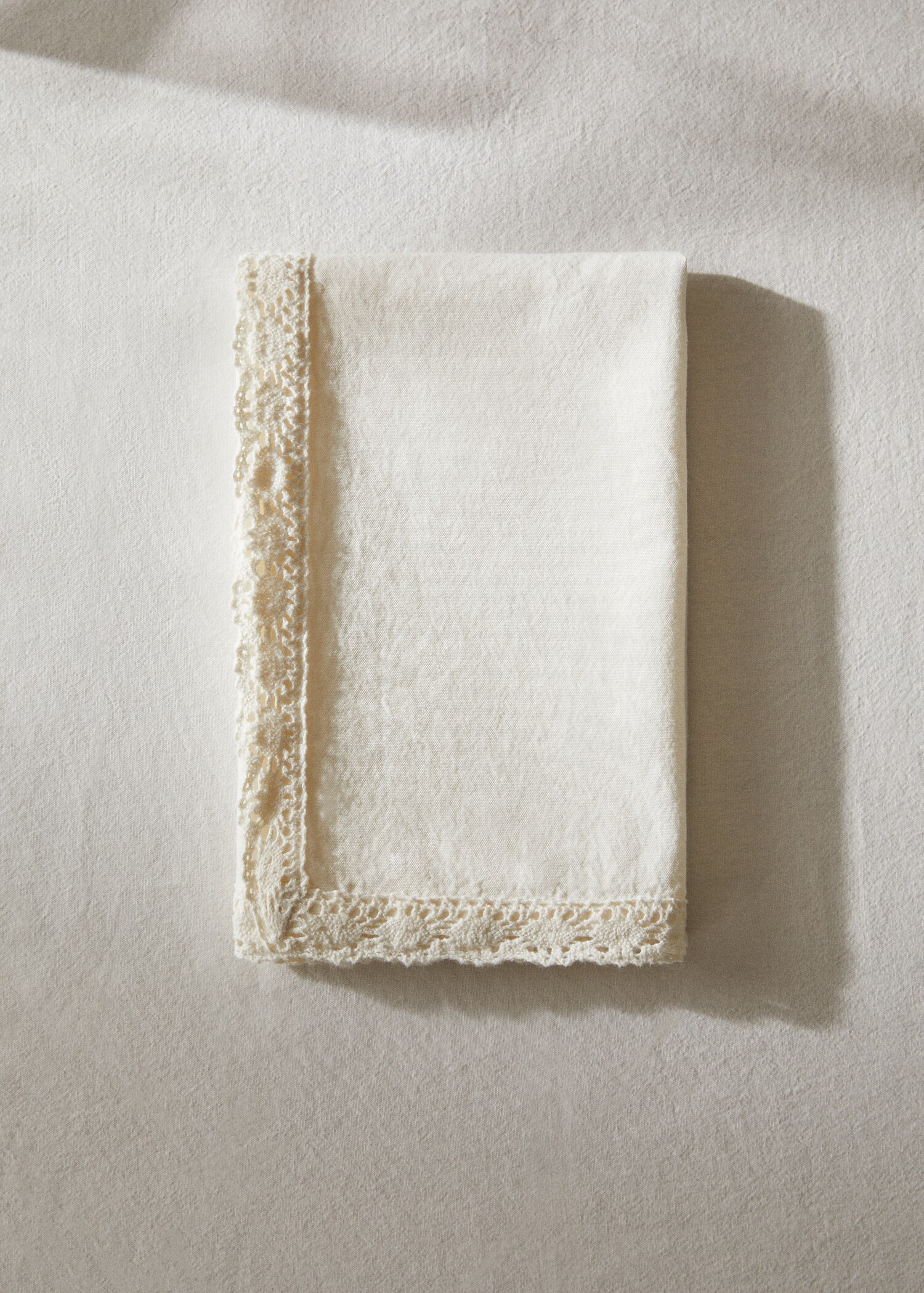 Pack of two lace napkins - General plane