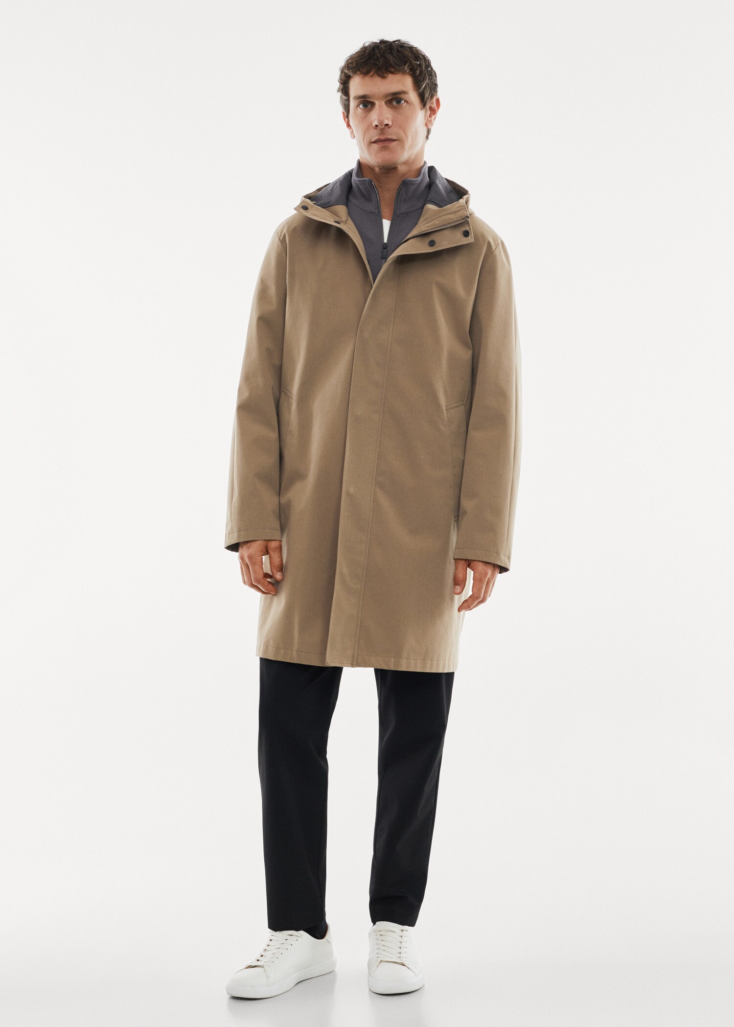 Parka imperméable capuche - Plan général