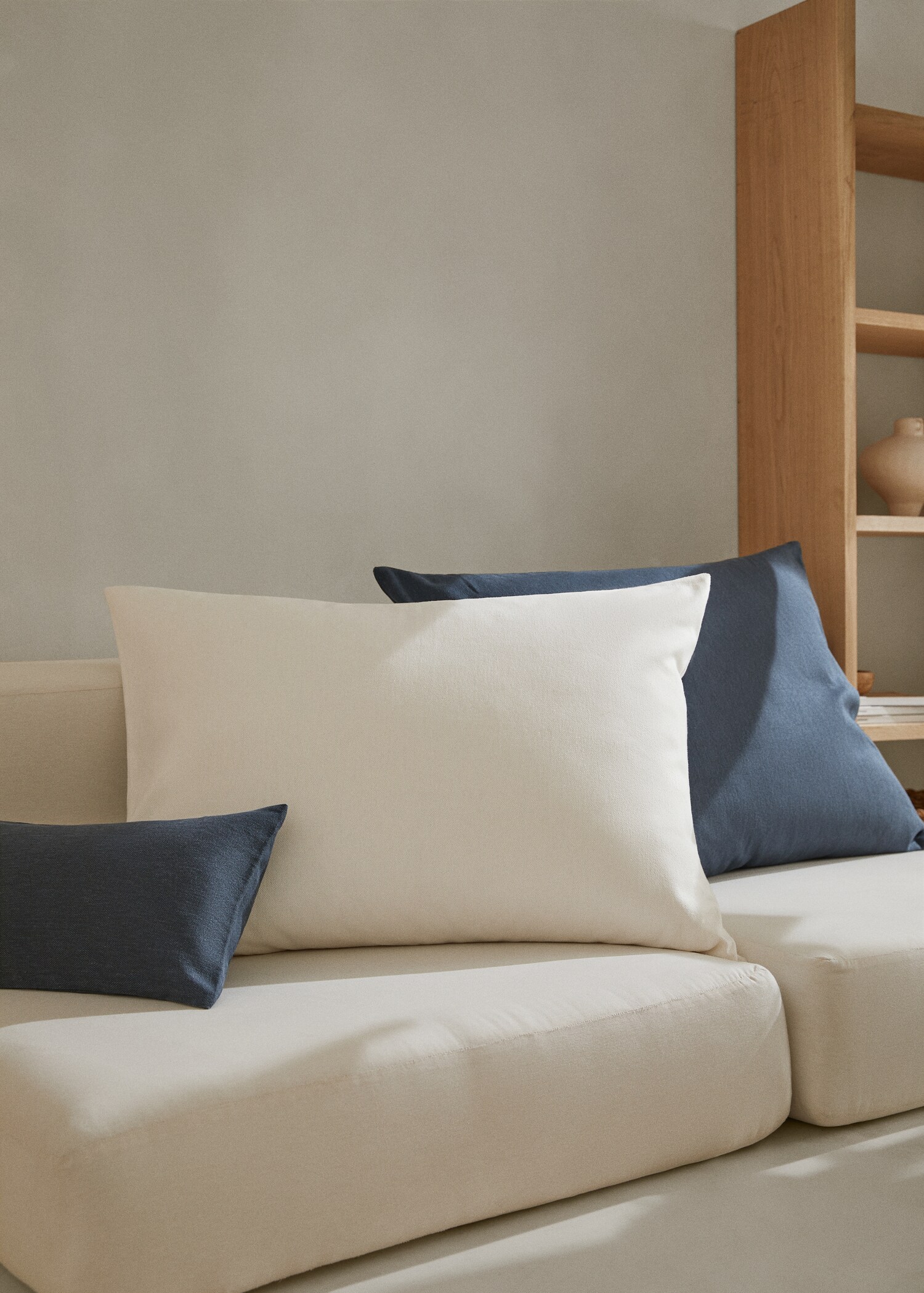 Housse de coussin 100 % coton 70x90 cm - Plan général