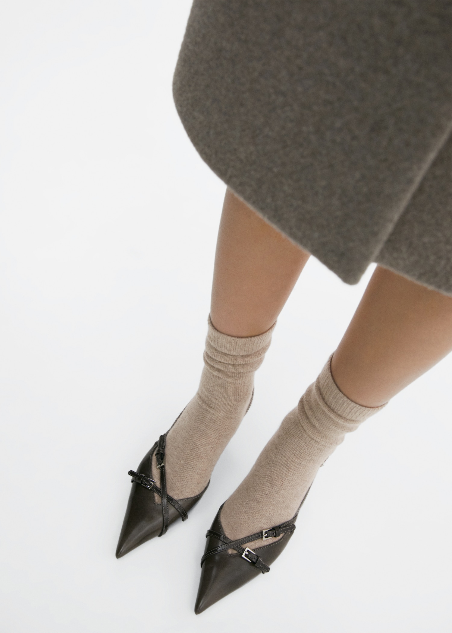 Calcetines punto cashmere - Plano general