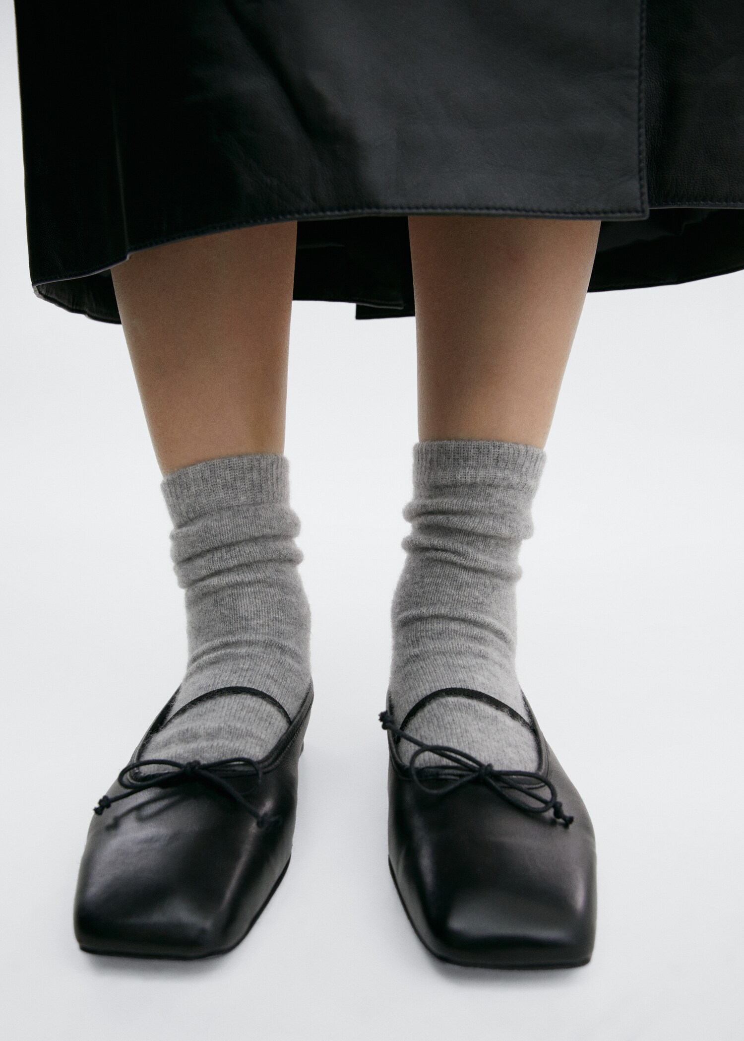 Calcetines punto cashmere - Plano general