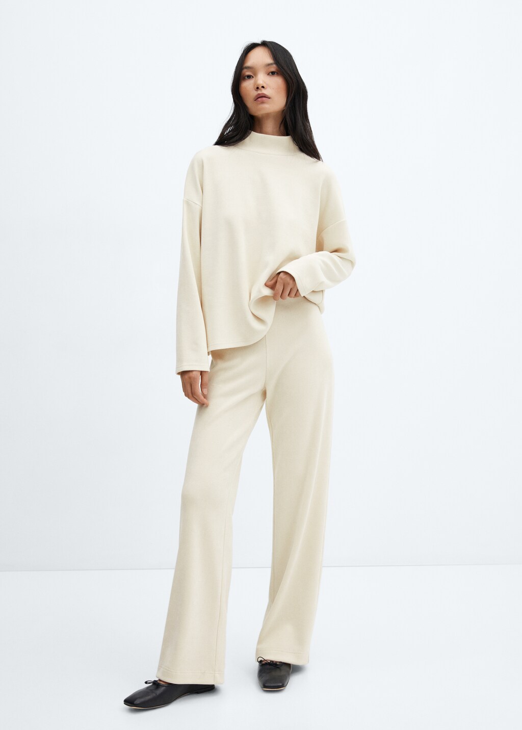 Pantalon pana cintura elastica Mujer MNG Ecuador