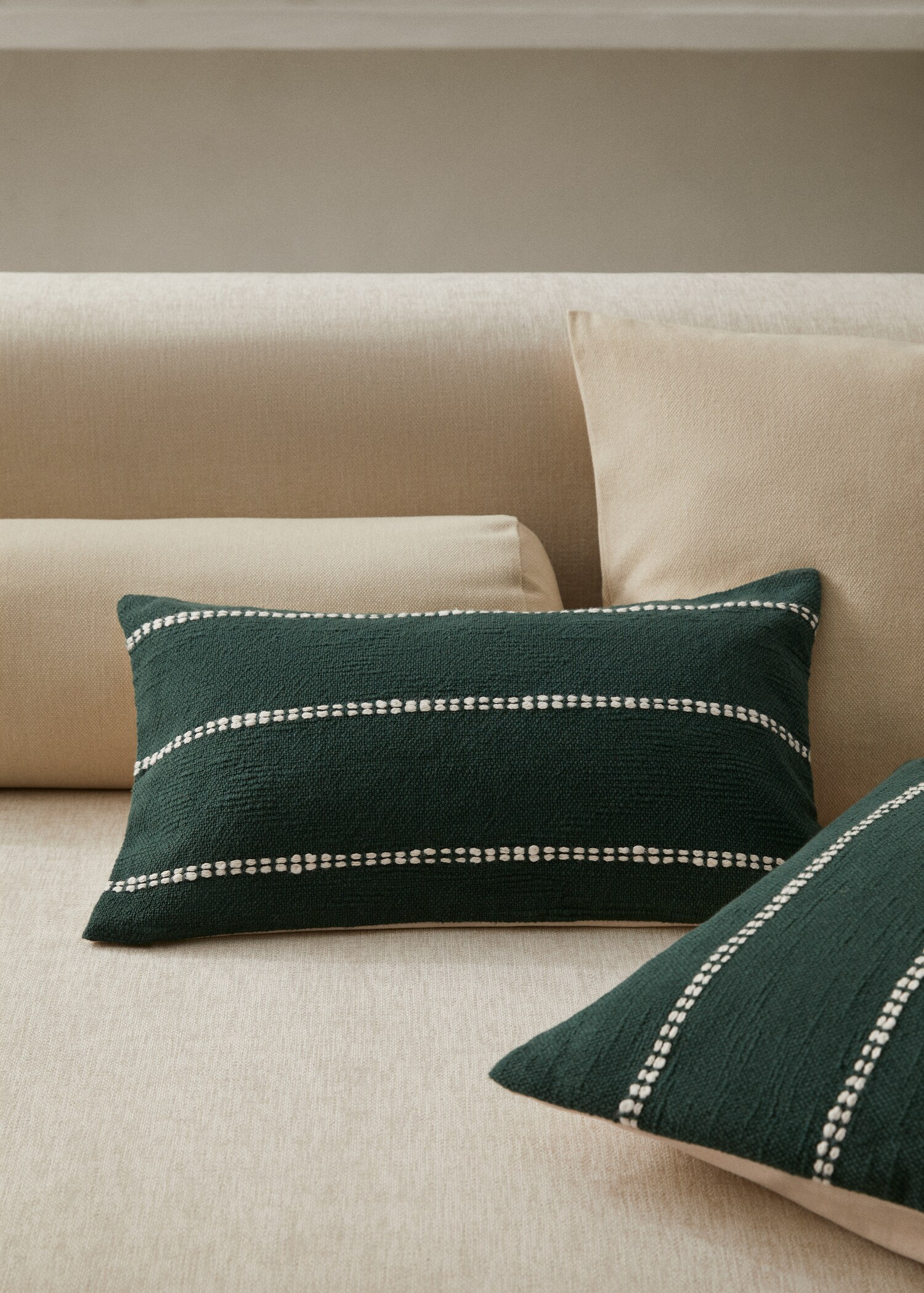 Copricuscino impunture 30x50 cm - Piano generale