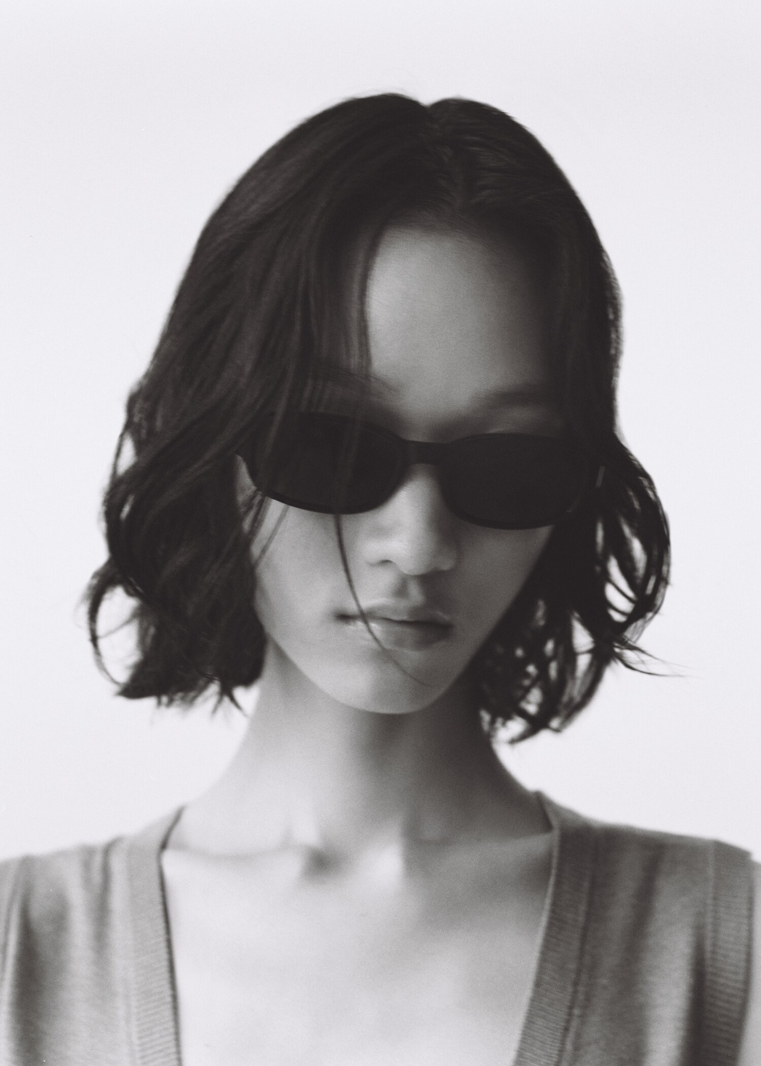 Retro style sunglasses - General plane