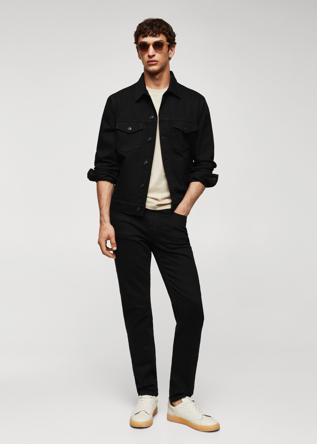Mango basics jacket discount