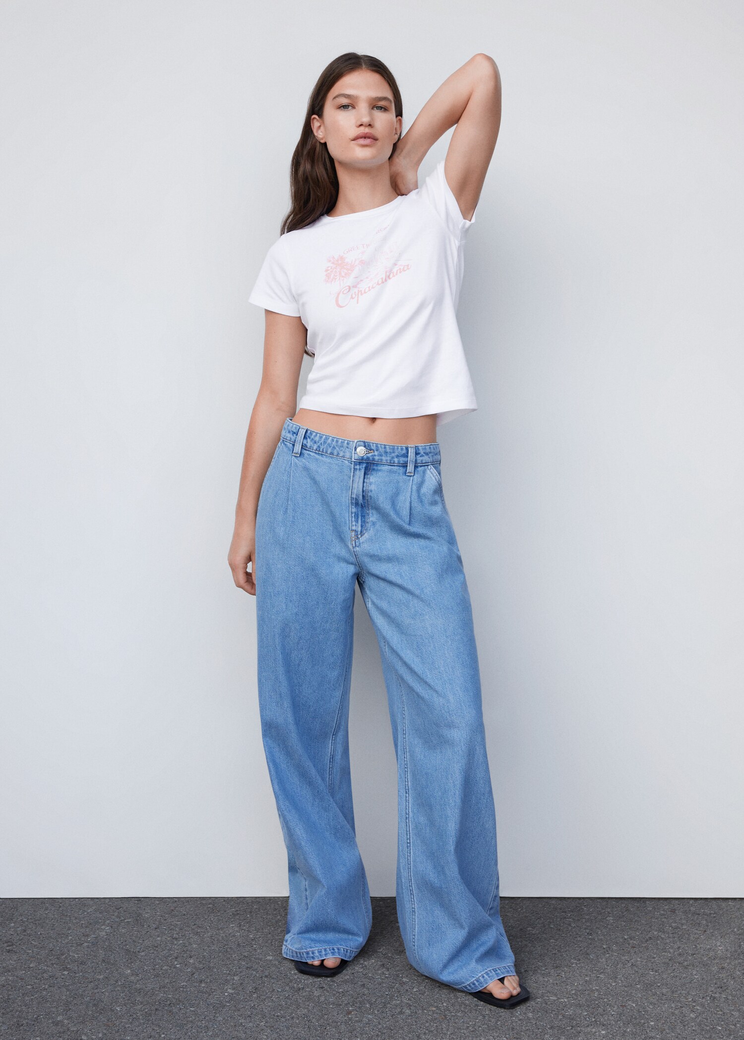 Printed cotton shirt - General plane