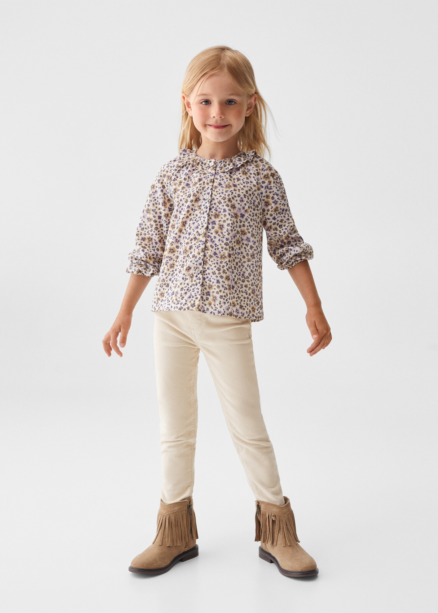 Pantalon skinny coton  - Plan général