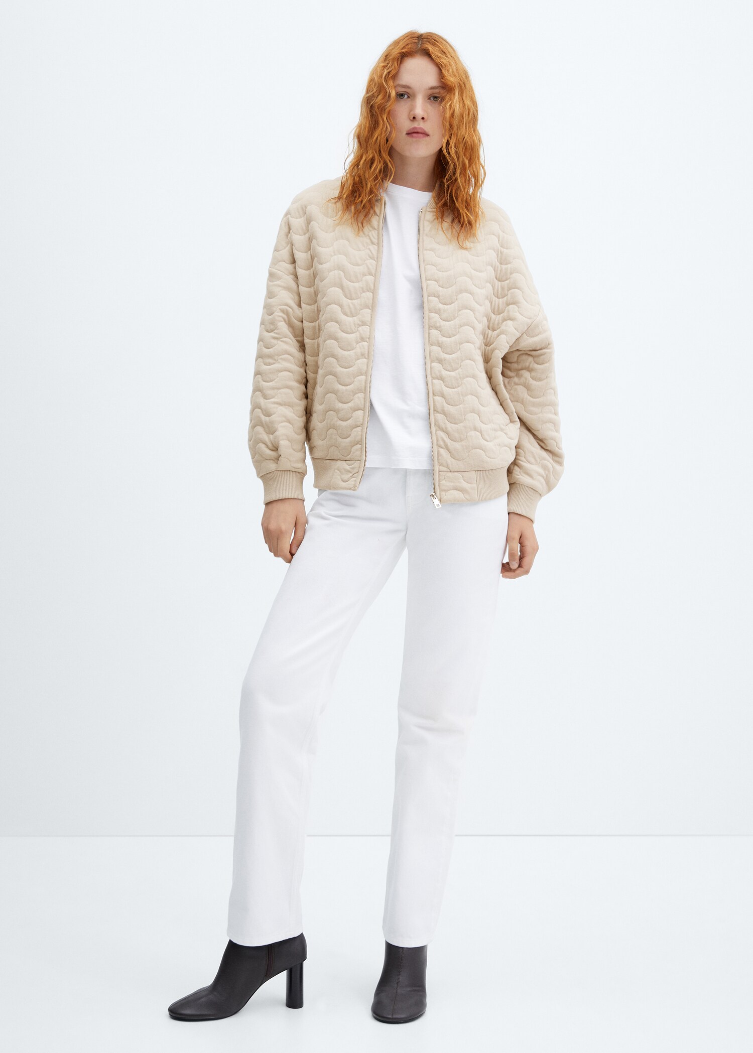 Chaqueta bomber acolchada - Plano general