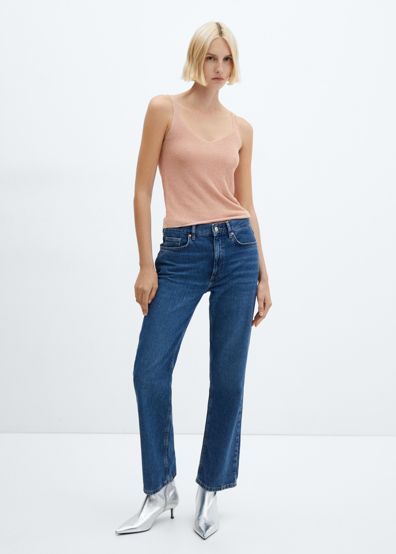 Top maille Lurex - Plan général