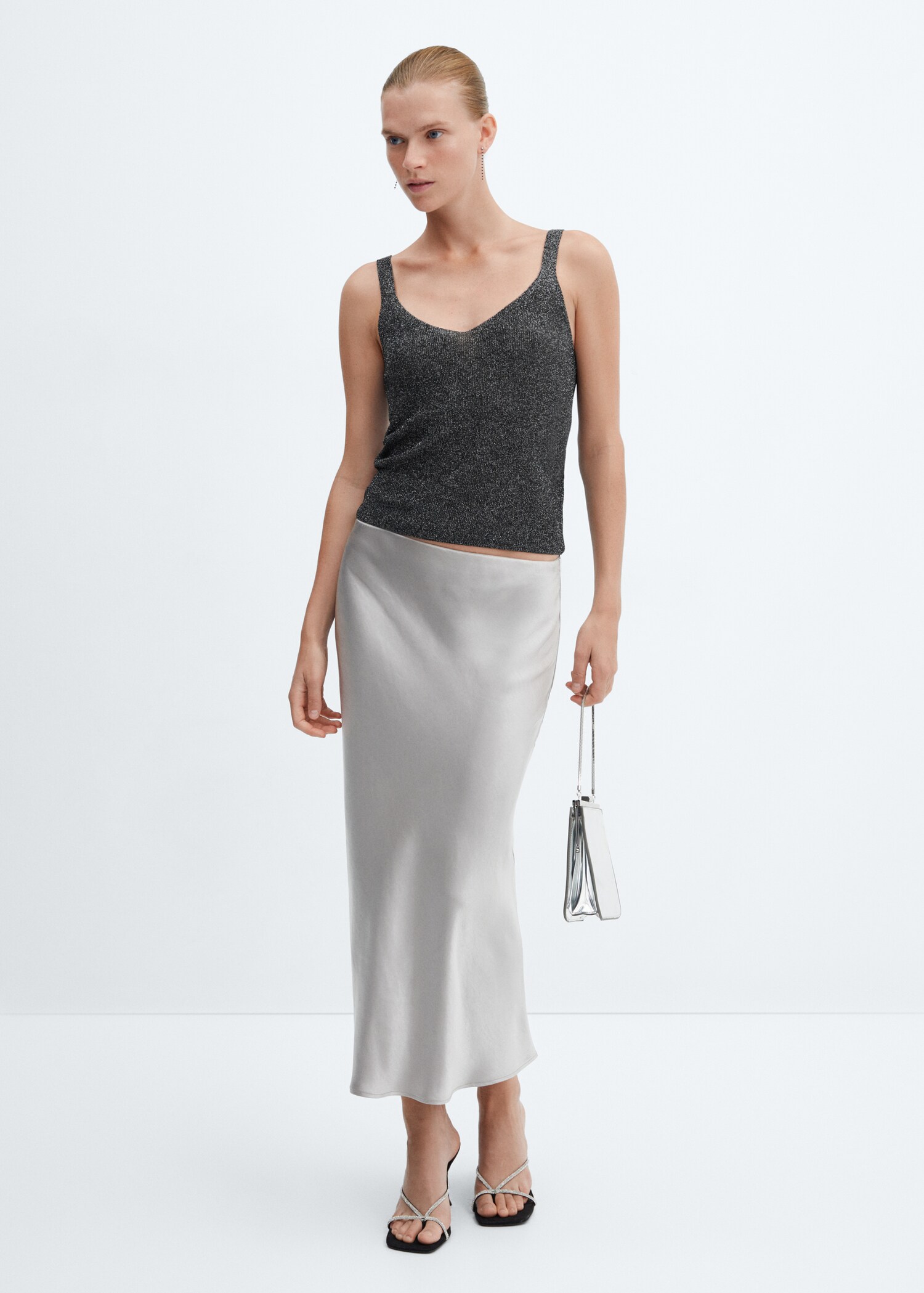 Top maille Lurex - Plan général