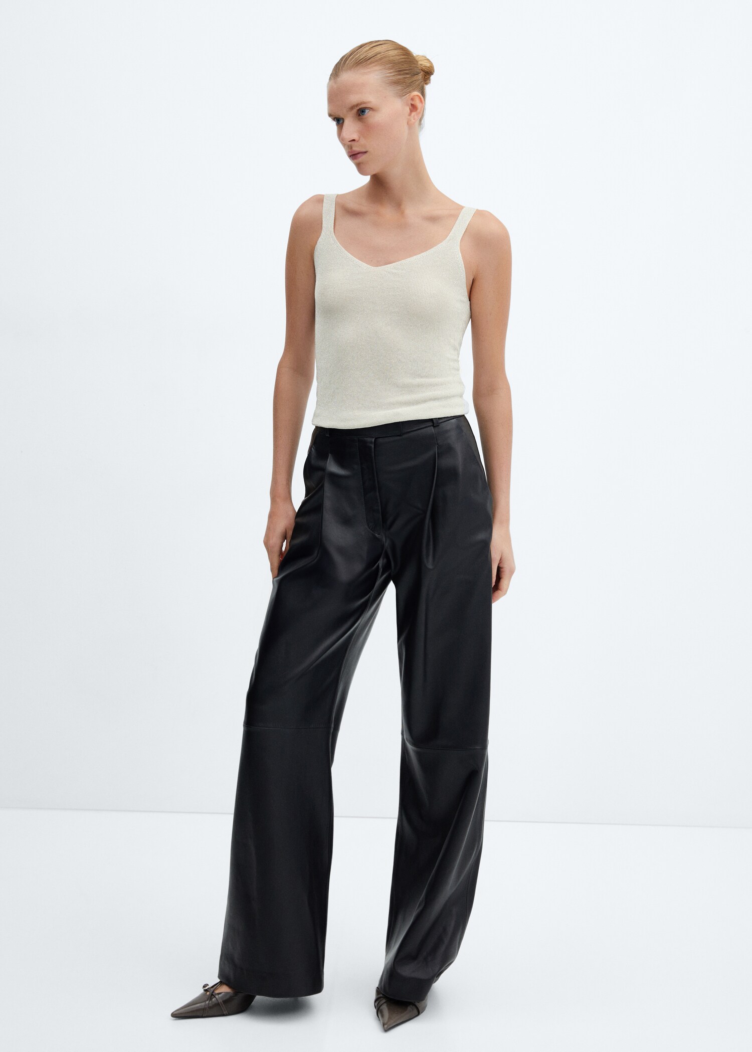 Top maille Lurex - Plan général