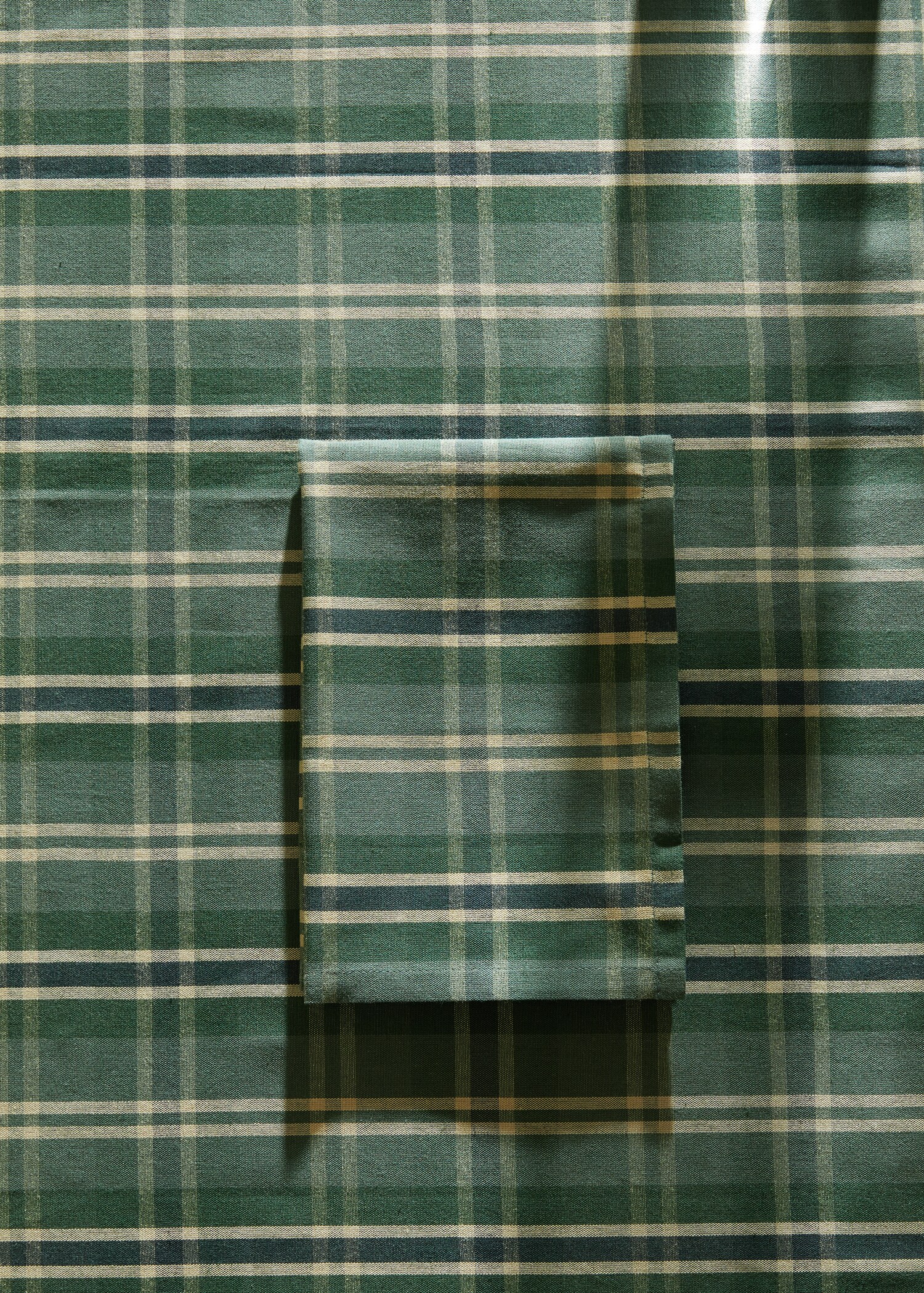 Servilleta cuadros 100% algodón 45x45cm - Plano general
