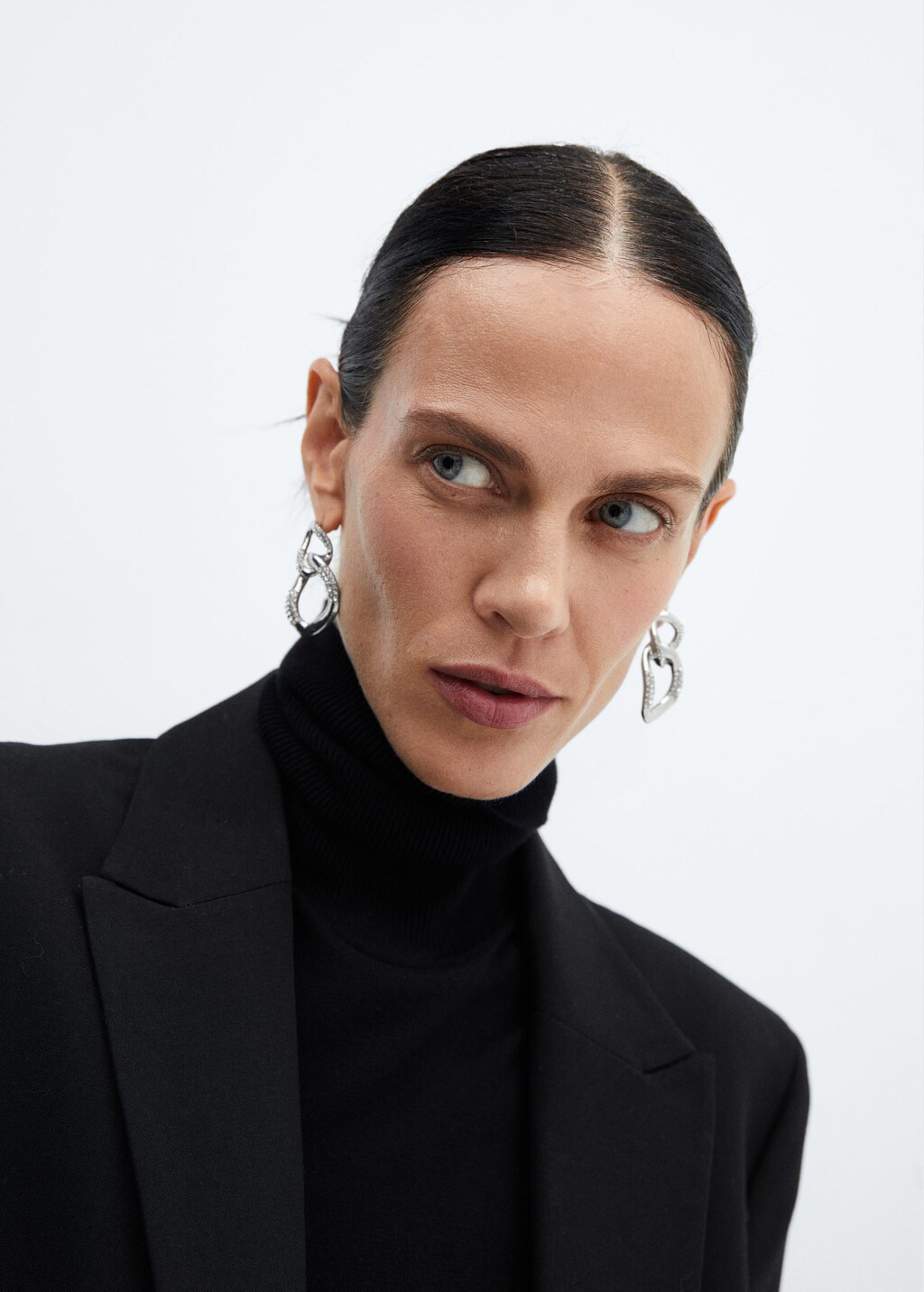 Mango asymmetric best sale earrings