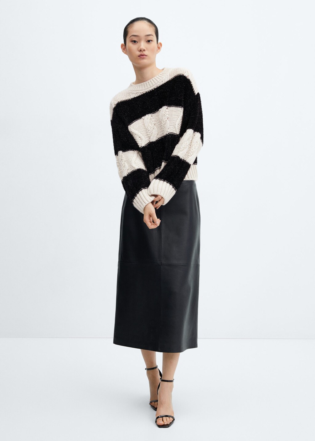 Mango zebra clearance jumper