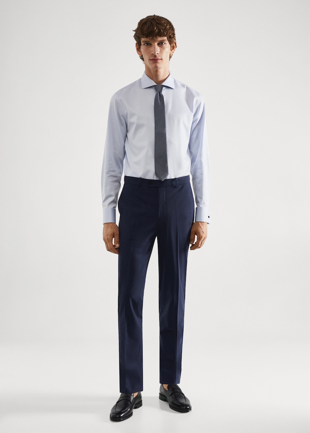 Mango pantalon carreaux sale