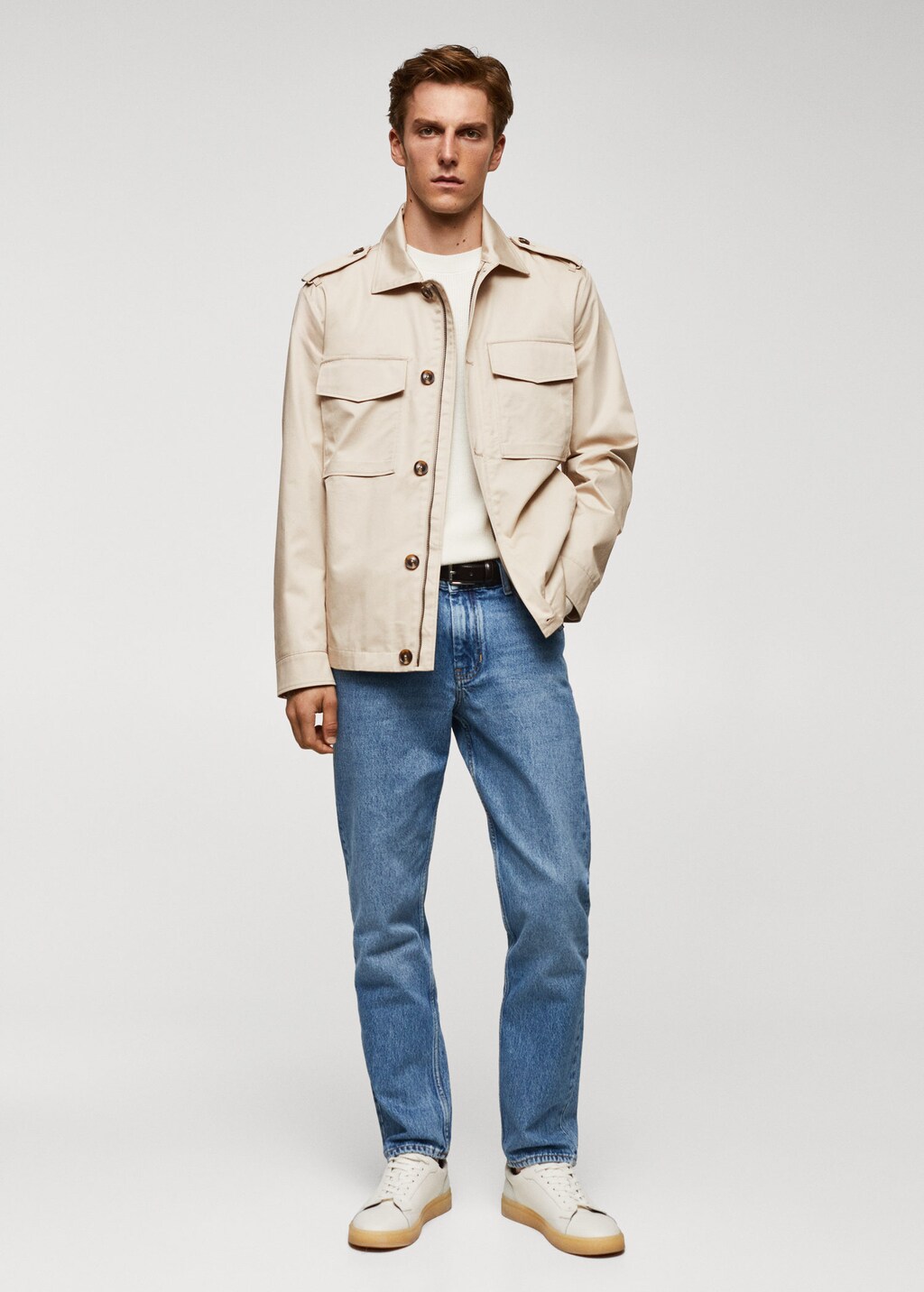 Mens 100 cotton clearance jacket