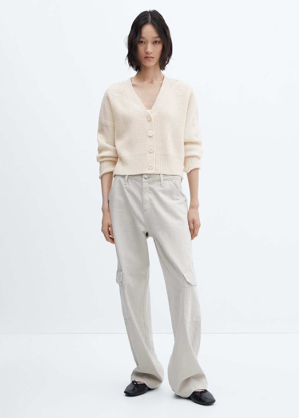 Cardigan on shoulder shop