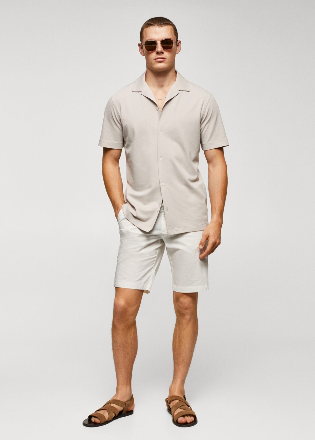 Bermudas Pantalones de Hombre 2024 Mango Man Espa a