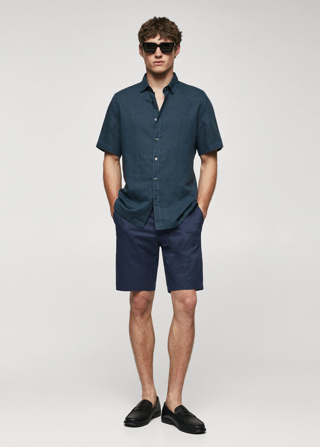 Shorts Trousers for Man 2024 Mango Man India