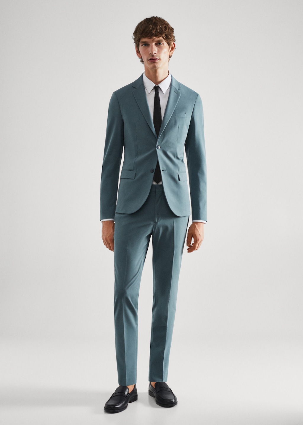 Turquoise store suit jacket