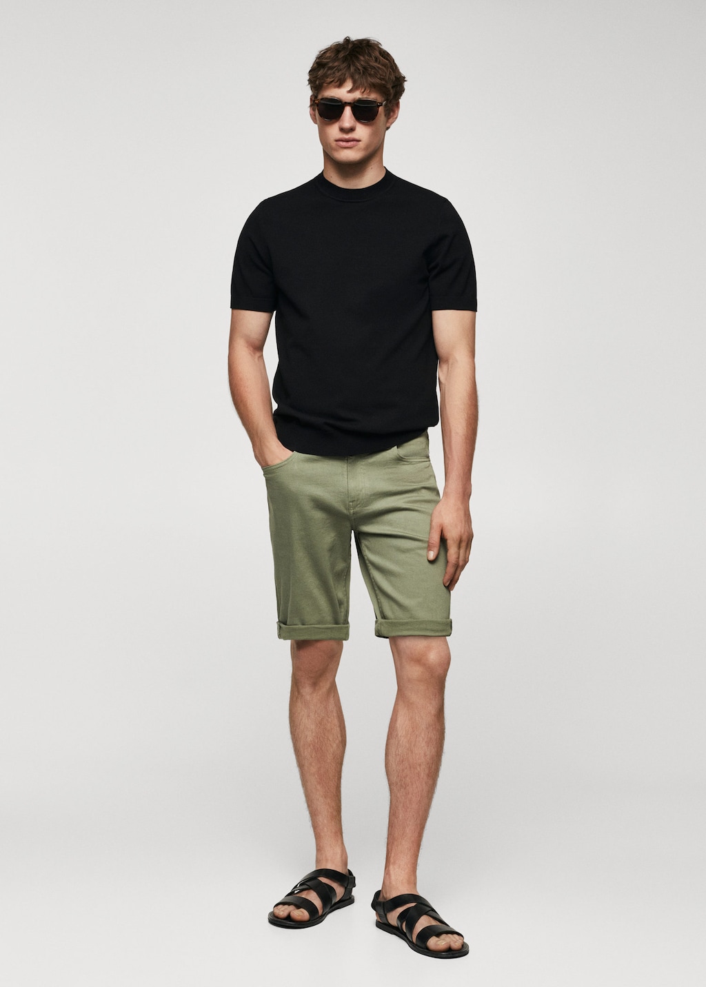 Bermudas Pantalons pour Homme 2024 Mango Man France