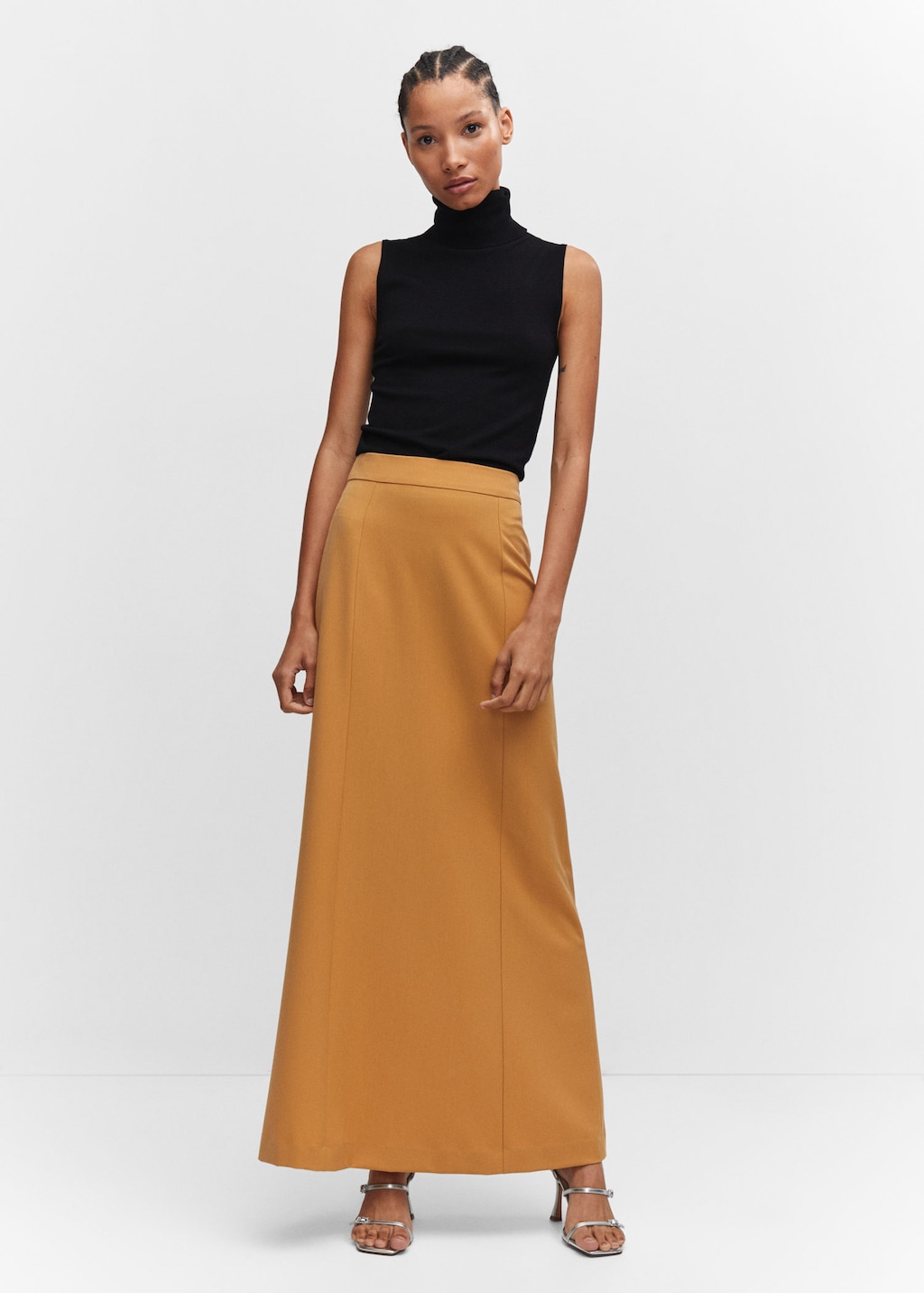Jupe longue fluide MANGO