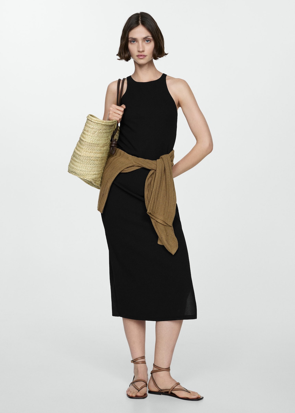 Mango hotsell dresses midi