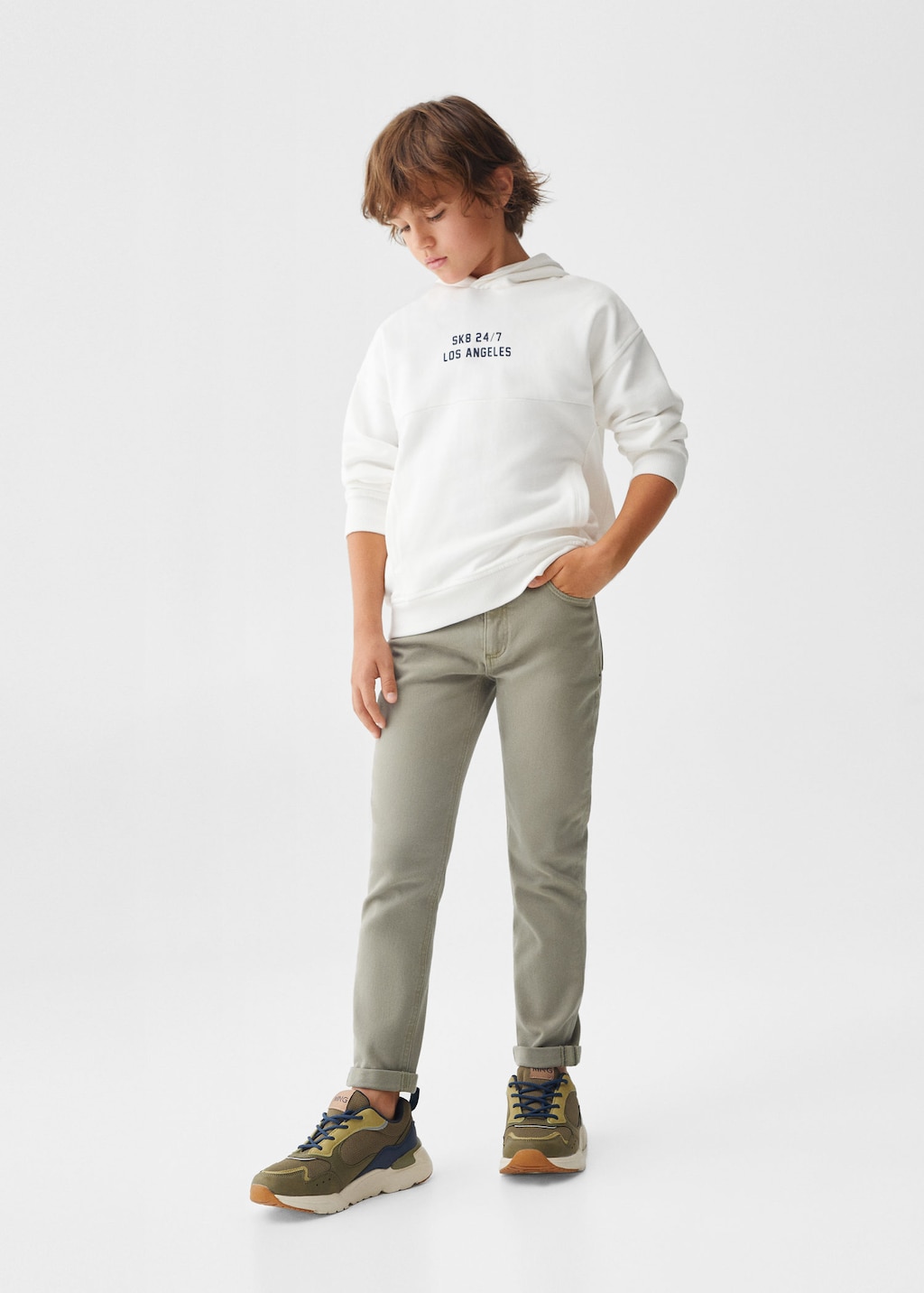 Pantalones de Ni o 2024 Mango Kids USA