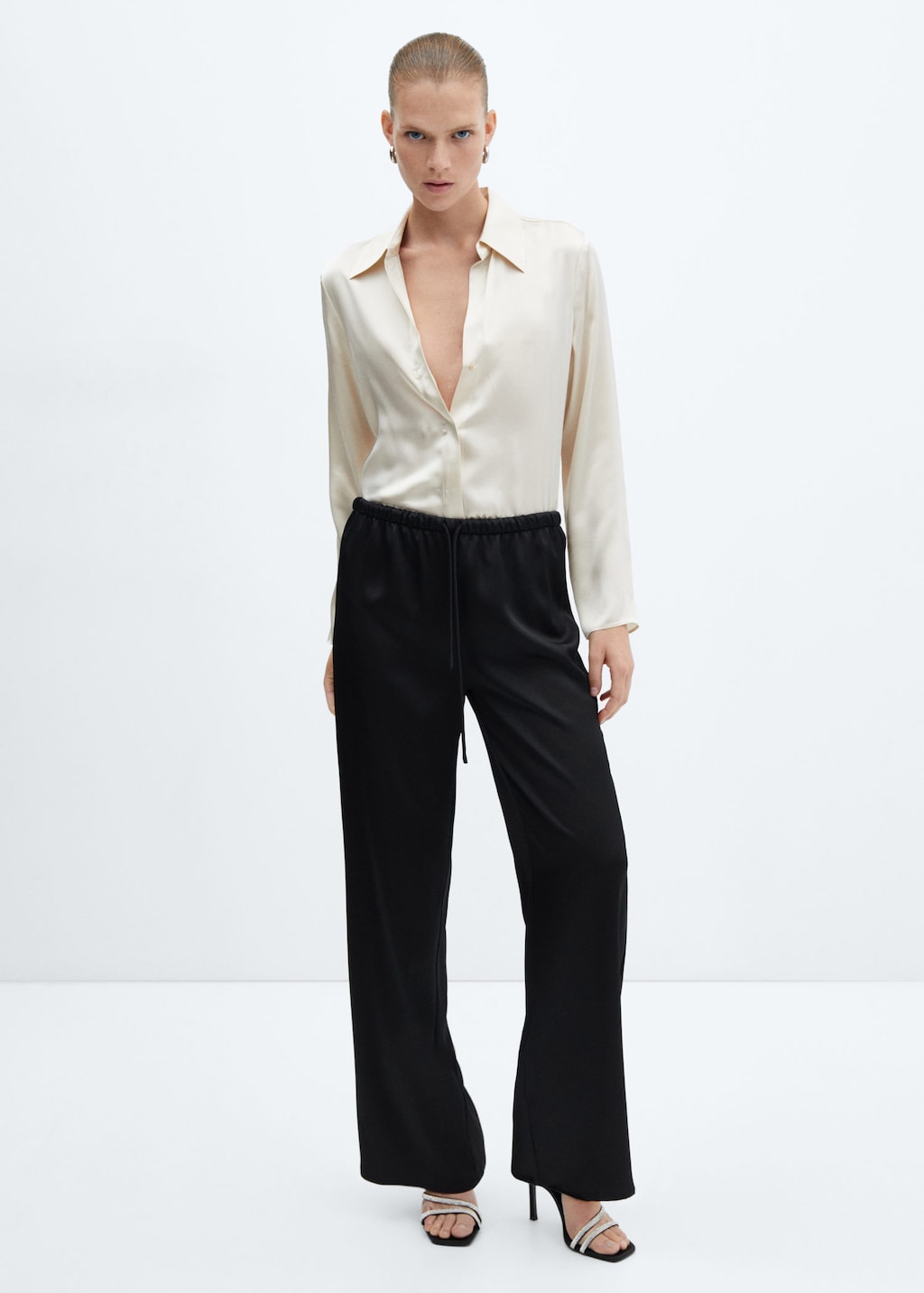 Pantalons l gants Pantalon pour Femme 2024 Mango France
