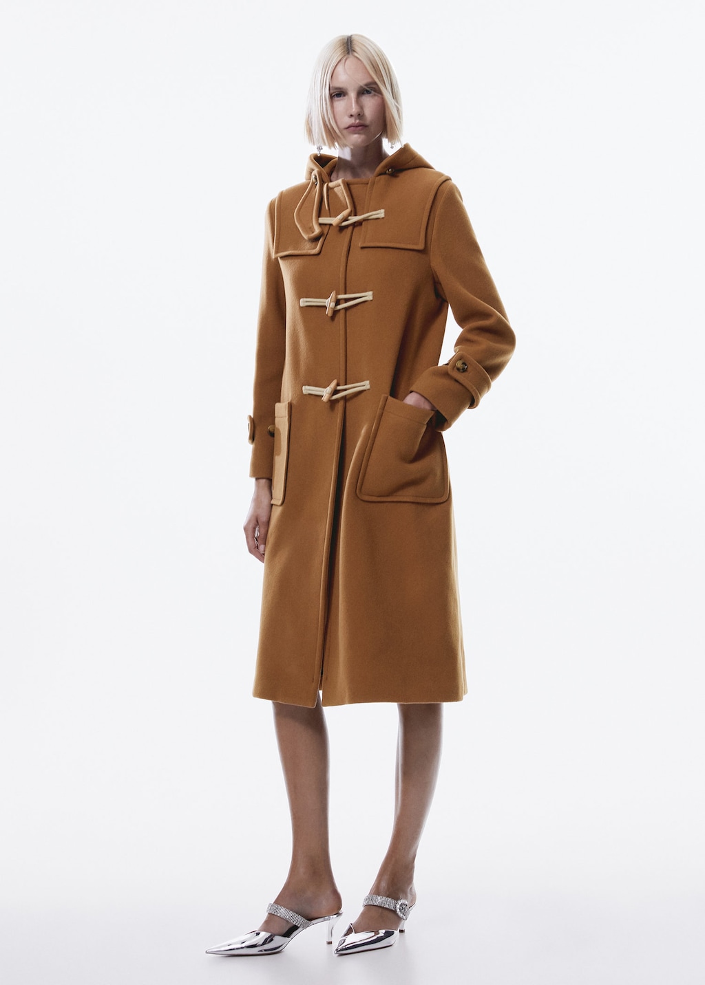 Duffle coat with hood 2025 Duffle coat with hood 2025