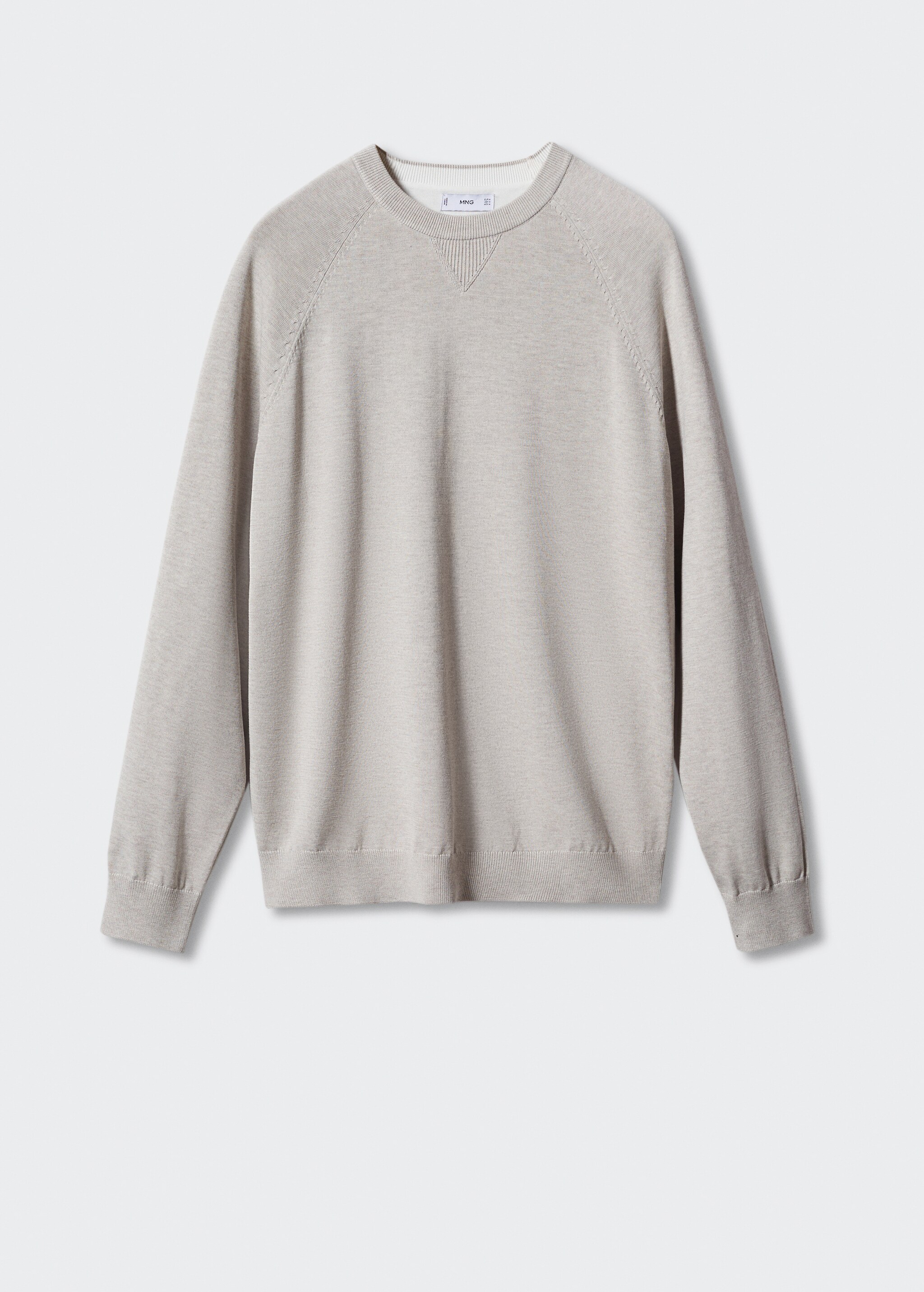 Sweter z cienkiej dzianiny bawełnianej - Artykuł bez modela/modelki