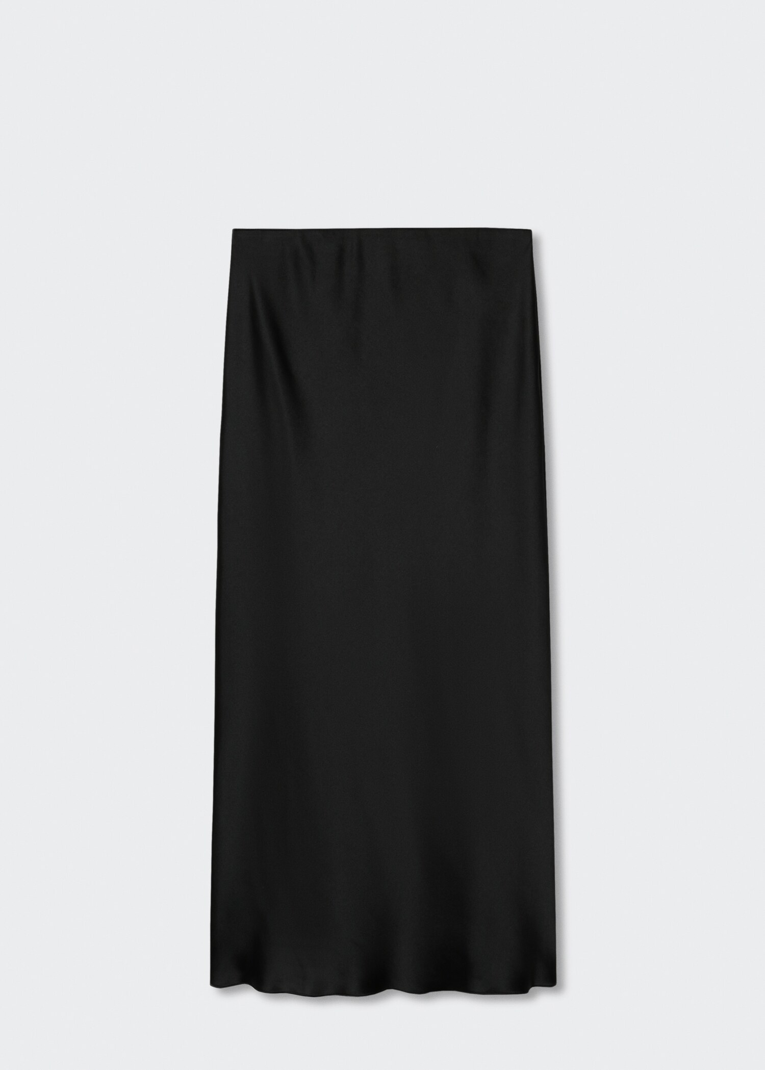 Midi satin skirt - Article without model