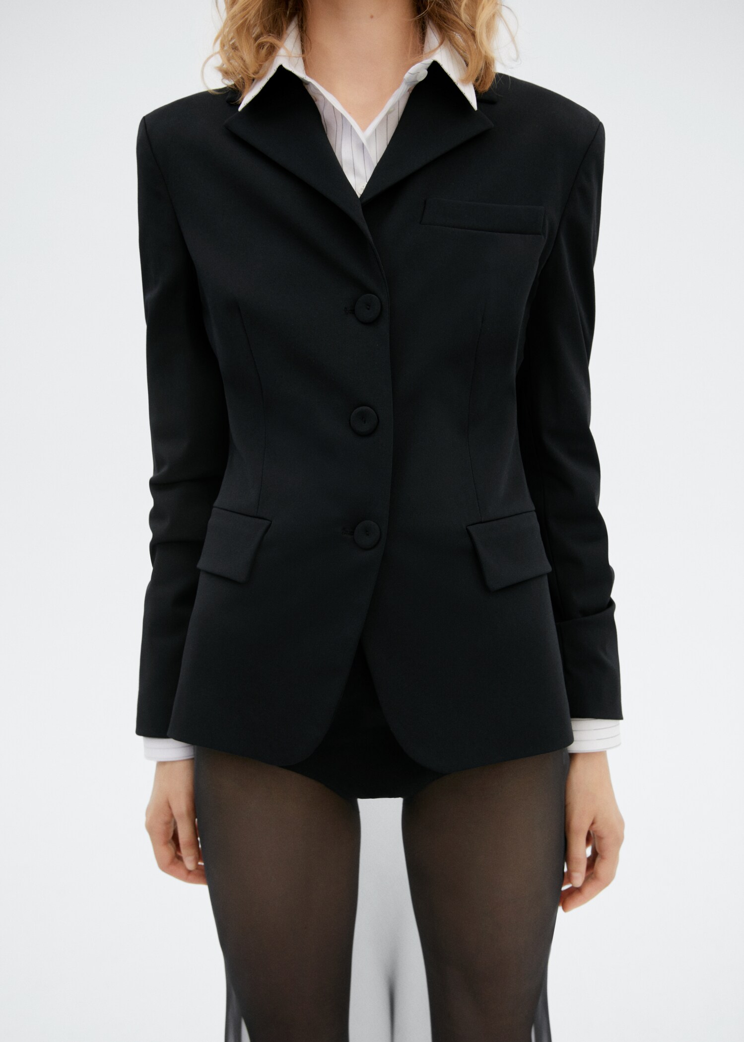 Triple-breasted blazer - Details of the article 2