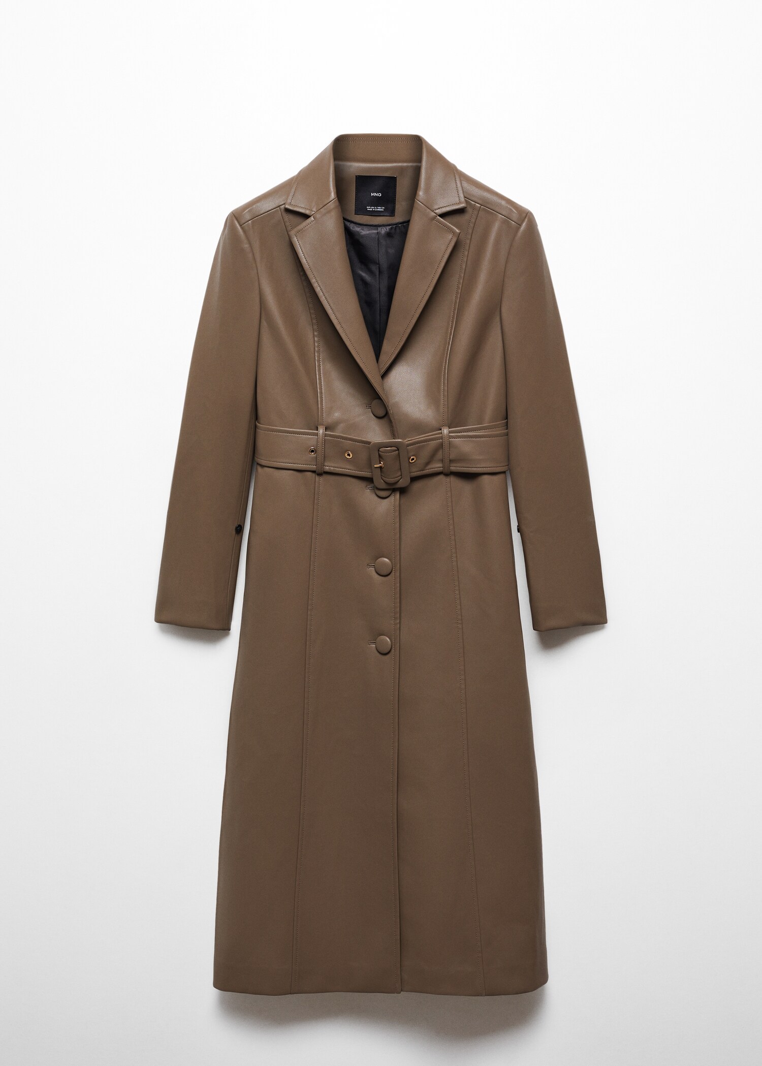 Abrigo efecto piel terminaciones pelo - Detalle del artículo 8