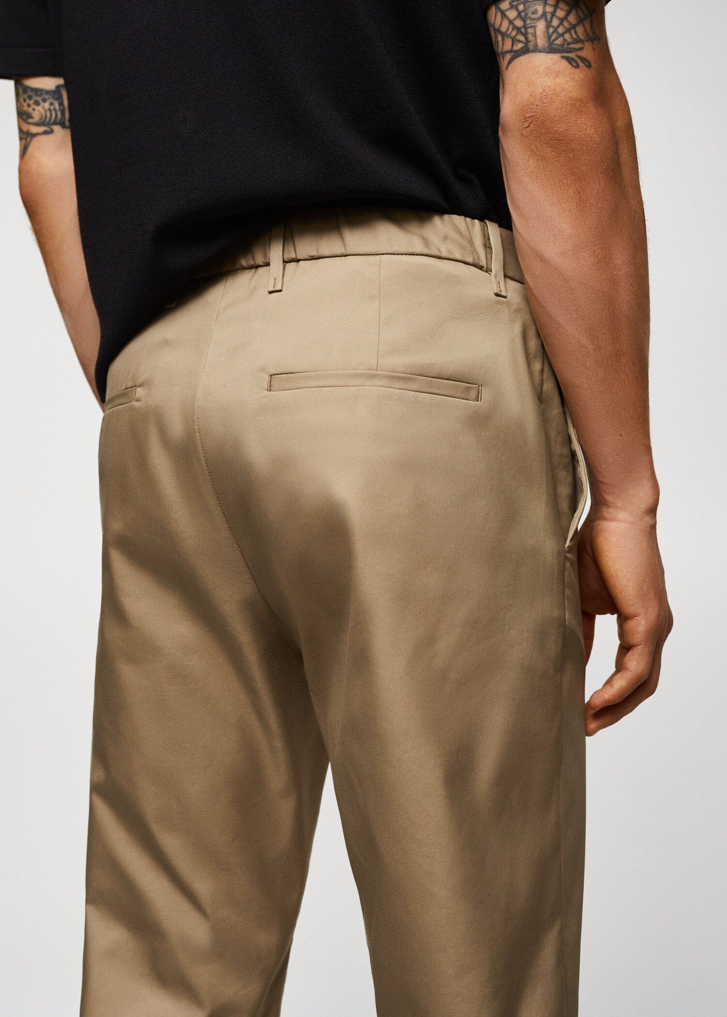Pantalón slim fit algodón - Detalle del artículo 1