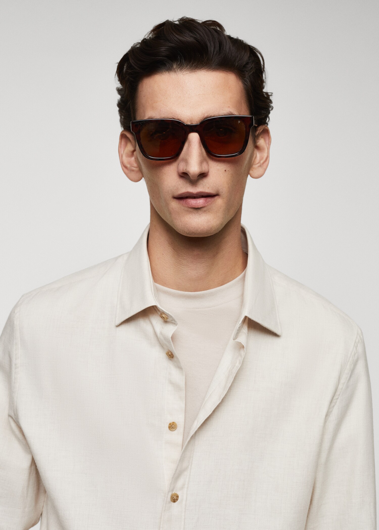 100% cotton fil-a-fil shirt - Details of the article 3
