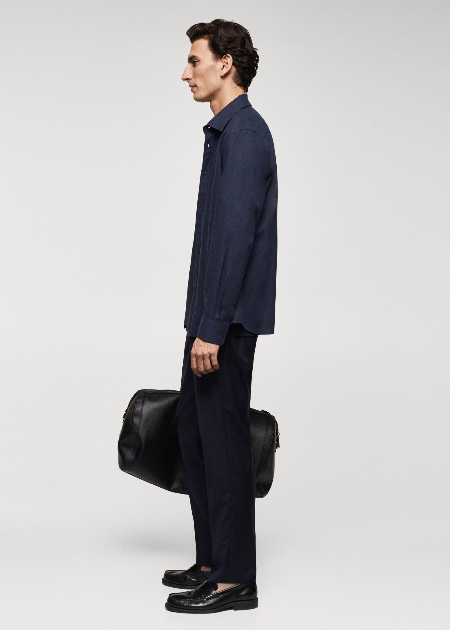 100% cotton fil-a-fil shirt - Details of the article 2